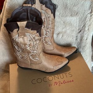 Cowboy western boots.